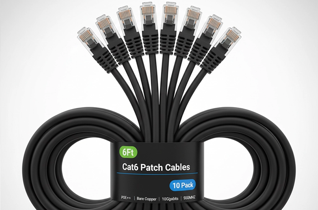 Cat6 ethernet cable office wiring